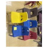 Lot of Kids School Chairs (10)