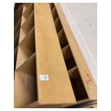 Set of 2 Childrenï¿½s wooden locker unit 54 in wide