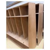 Set of 2 Childrenï¿½s wooden locker unit 54 in wide