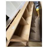 Set of 2 Childrenï¿½s wooden locker unit 54 in wide