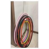 Lot of hula hoops