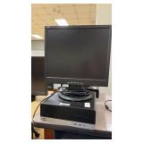 HP ProDesk PC with 17in. Monitor