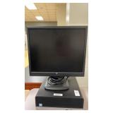 HP ProDesk PC with 17in. Monitor