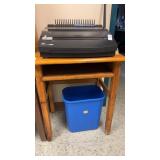 Wooden desk table