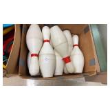Lot of Bowling Pins