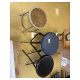 Lot of 3 Stools
