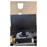 Hp Prodesk Computer w AOC Monitor