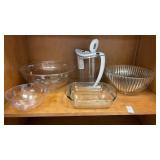 Large Serving Bowls, Bake Dish, Brita Pitcher