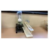 Fisher Scientific Microscope and Test Tube Rack