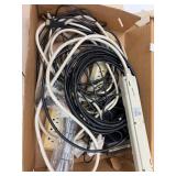 Lot of extension cords and other cords