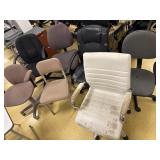 Lot of Assorted Office Chairs (7) *As is*