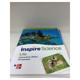 Lot of inspire science curriculum books