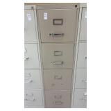 4-drawer metal filing cabinet
