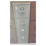 4-drawer metal filing cabinet