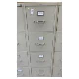 4-drawer metal filing cabinet