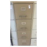4-drawer metal filing cabinet