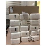 Lot of 15 charging blocks