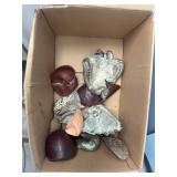 Box of Assorted Anatomy Organ Models