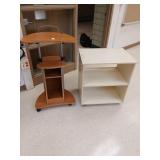 Lot of 2 shelf units