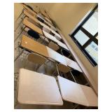 Lot of 16 school desks