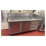 Demmler & Schneck Stainless Steel Food Cabinet