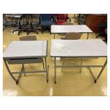 School Desks with Chairs (3)