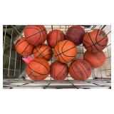 12 womenï¿½s sized basketballs