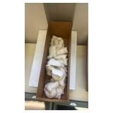 3 boxes of unpainted ceramic bisque