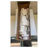 3 boxes of unpainted ceramic bisque