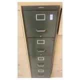 4-drawer metal filing cabinet