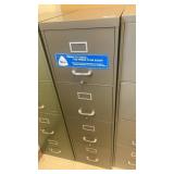 4-drawer metal filing cabinet