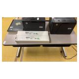 School table with metal adjustable base 4ft(NO