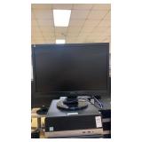 Hp Prodesk Computer w AOC Monitor