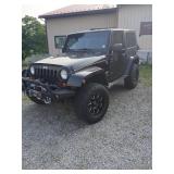 2007 Jeep Wrangler Sahara, 6-spd with