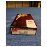 Unopened box of 20 Hornady 6mm Rem. 95 gr ammo