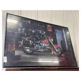 Harley Davidson The Hensel Collection Framed