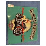 Harley Davidson Legendary Tin Sign