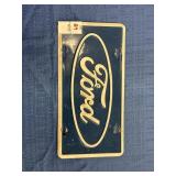 Ford Novelty License Plate