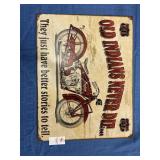 Indian Motorcycles Tin Sign ï¿½Repro*