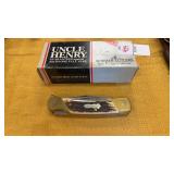 Schrade Uncle Henry lockback pocket knife