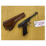 Hi Standard Dura-Matic, 22 cal with leather