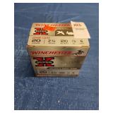 New box of Winchester 20 ga. #6 shot ammo