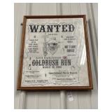 Lost Dutchman MC GoldRush Run 2003 Framed Poster