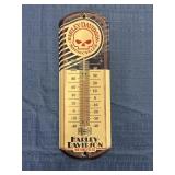 Harley Davidson Motorcycles Tin Thermometer