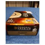 New box of 50 Federal HST 45 ACP 230 gr. ammo