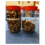2 jars of once fired 9mm brass