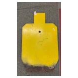 Yellow Heavy Steel Shooting Target