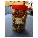 Jar of once fired Hornady 6.5 Creedmore brass