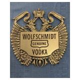 WolfSchmidt Genuine Vodka Wall Sign