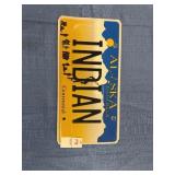 Alaska Gold Rush Centennial Novelty License Plate